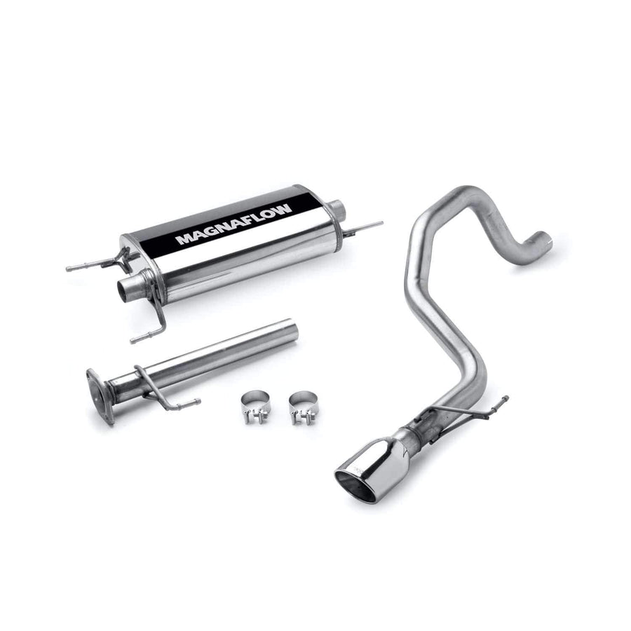 Performance MagnaFlow Exhaust System 16649: Cat-Back, Street Series, Compatible with 2007-2014 Toyota FJ Cruiser