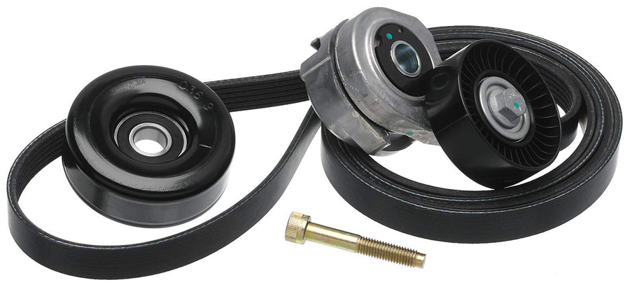 Complete Gates Serpentine Belt Drive Component Kit 90K-38114B