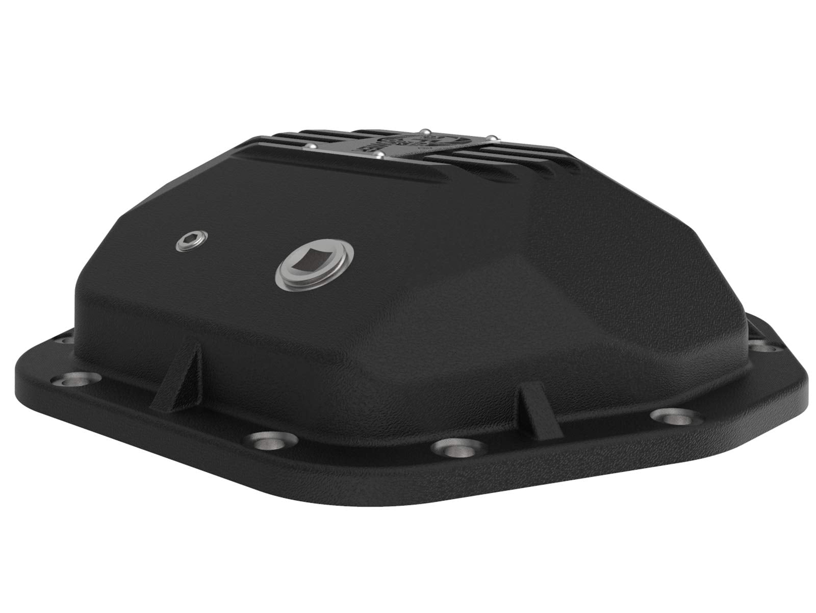 aFe POWER Rear Differential Cover Pro Series Black w/Machined Fins - #46-71110B - Jeep Wrangler (TJ/JK) 97-18