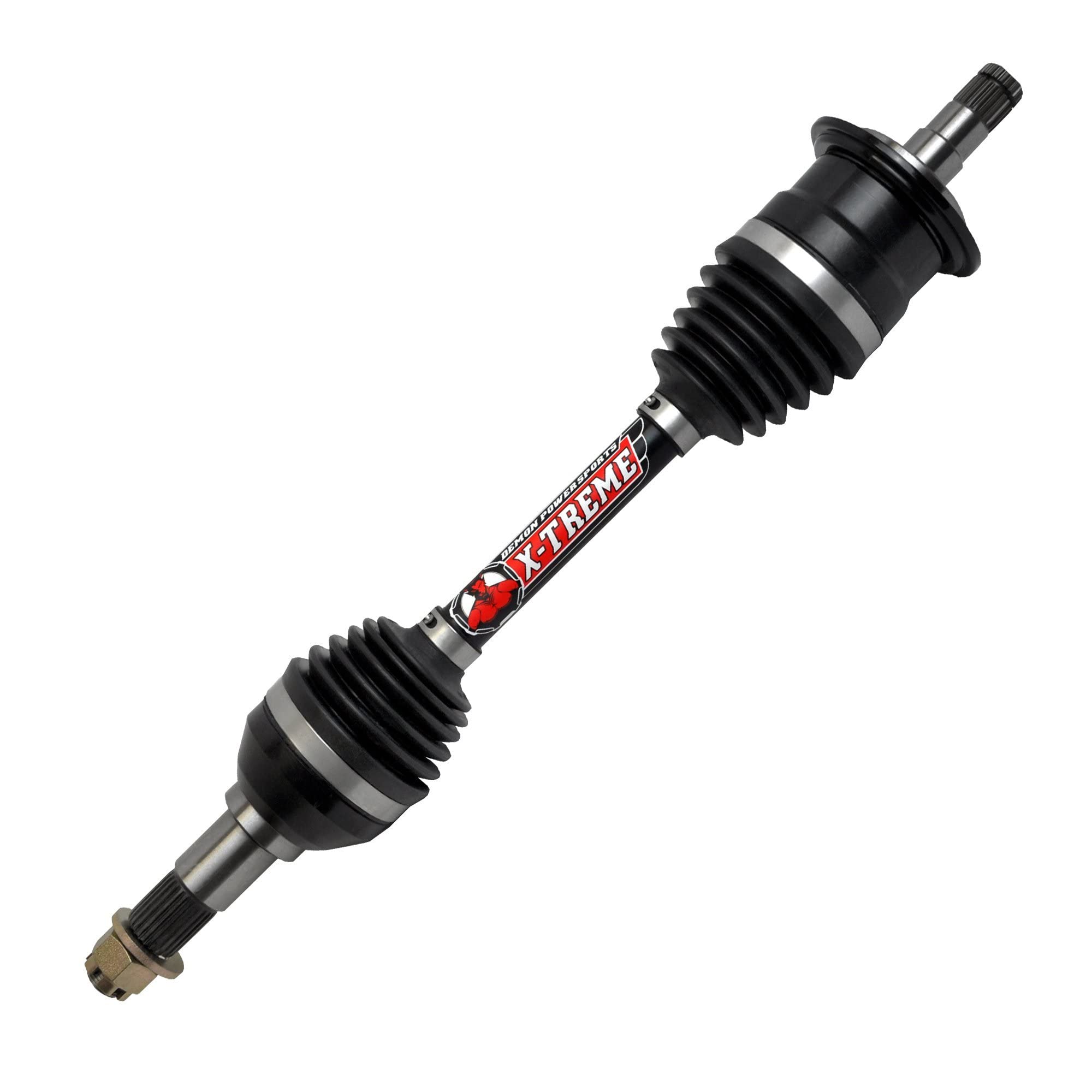 Demon Powersports Xtreme Heavy Duty Front Left/Right Axle for (2019-21) Honda Talon 1000R, in 4340 Chromoly Steel Re-Engineered Cage Design, Larger Components OEM: 44250-HL6-A11