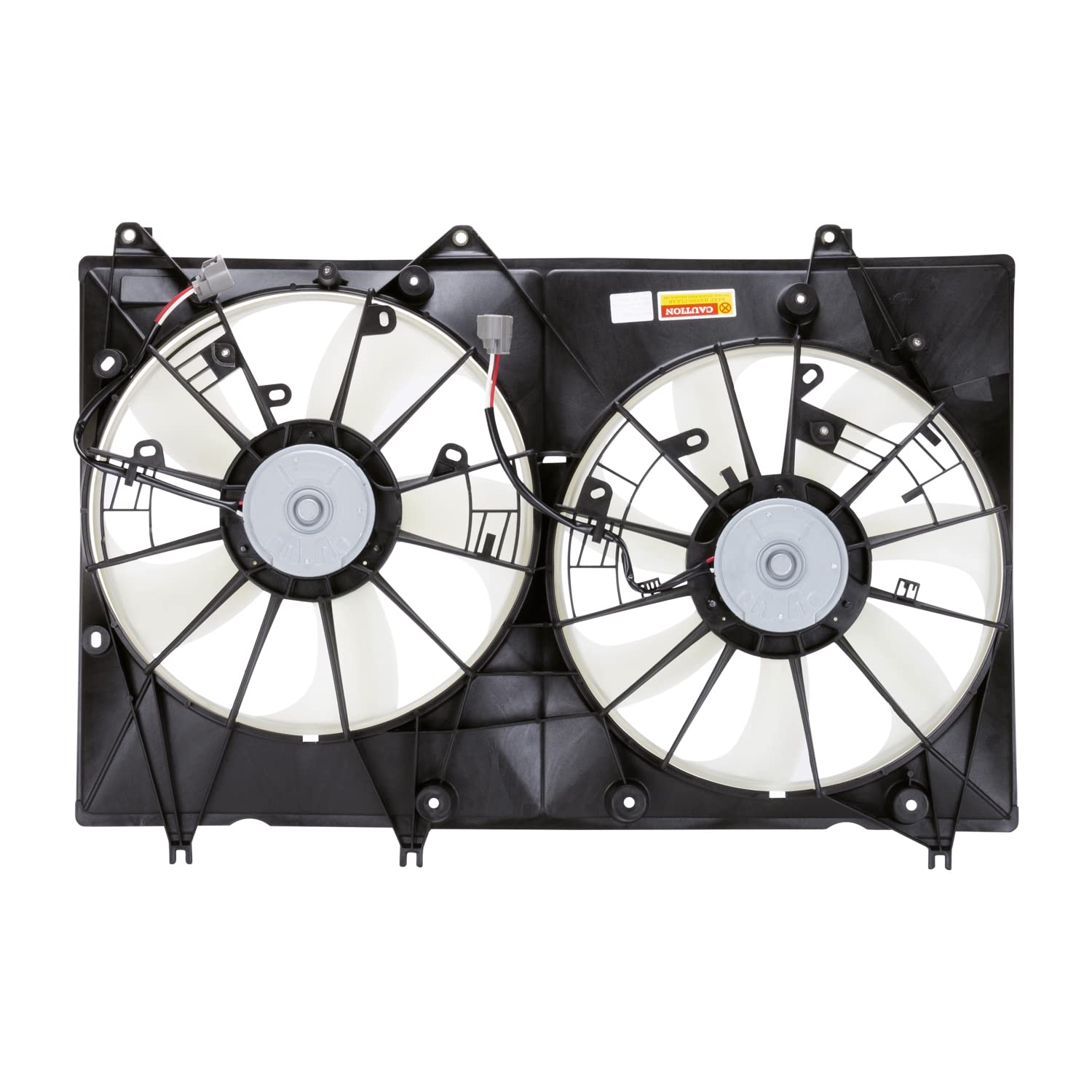 Toyota Highlander TYC 622020 Driver/Passenger Side Replacement Radiator/Condenser Cooling Fan Assembly