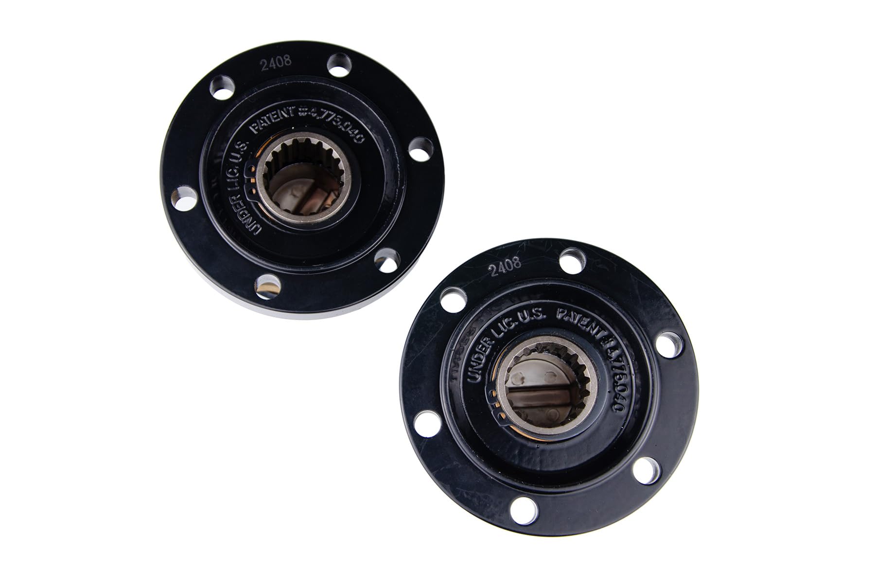 Replacement Mile Marker 423 3/4 Ton Flange Lock Out Hub Pair 6 Bolt and 19 Spline fits 1974 1977 J20 Pickup - Superior Control & Functionality
