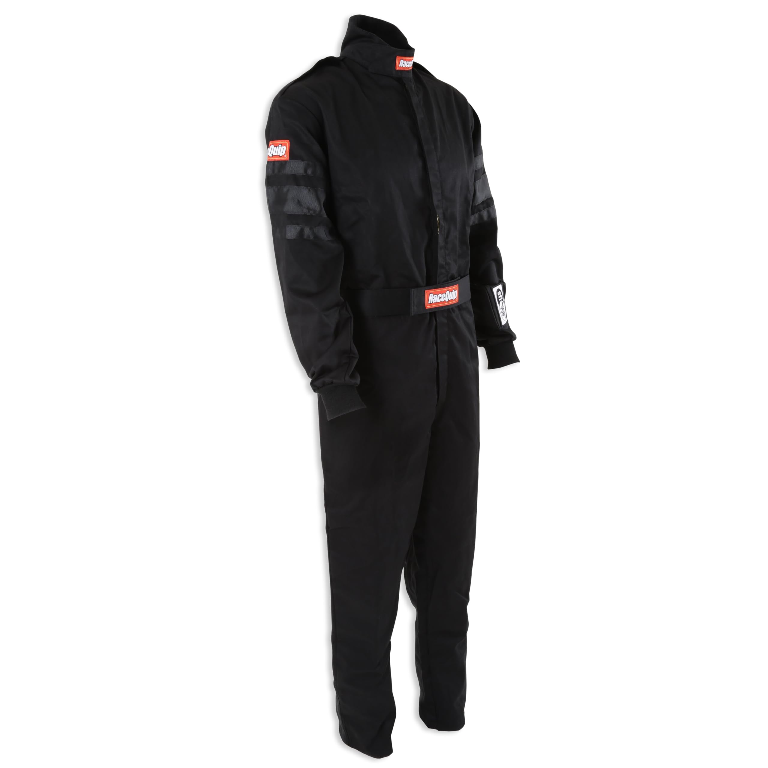 110008RQP RaceQuip® 110 Series 1-Pc Driving Suit - SFI 3.2A/1 - 3XL - Black