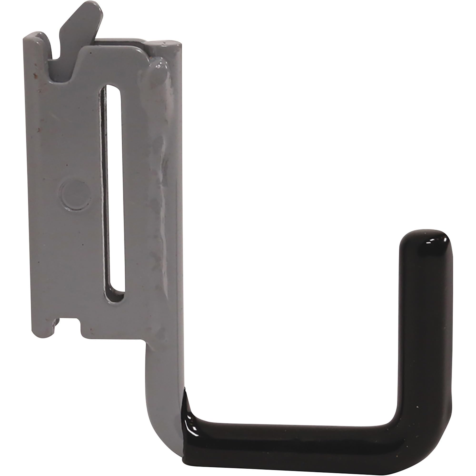 Grey Powder Coat Small Square Hook 1 Pk