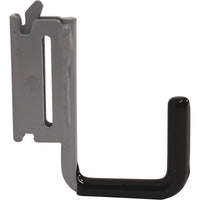 Grey Powder Coat Small Square Hook 1 Pk