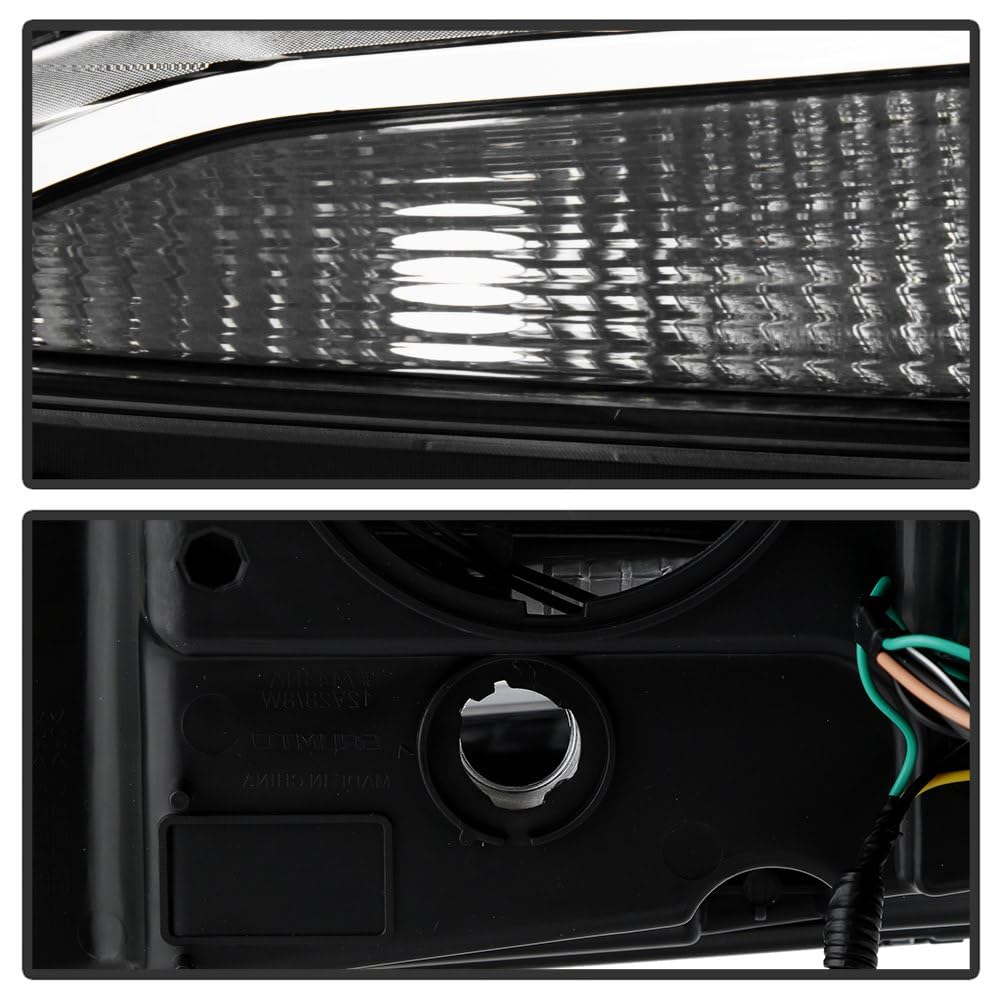 Chevy Colorado 2015-2021 LT/Z71/ZR2 Spyder Halogen Projector Headlight - Low Beam-H11(Included) ; High Beam-H9(Included) ; Signal-3157(Included) - OE Right (Partlink# GM2503408C) (OE# 84169783)