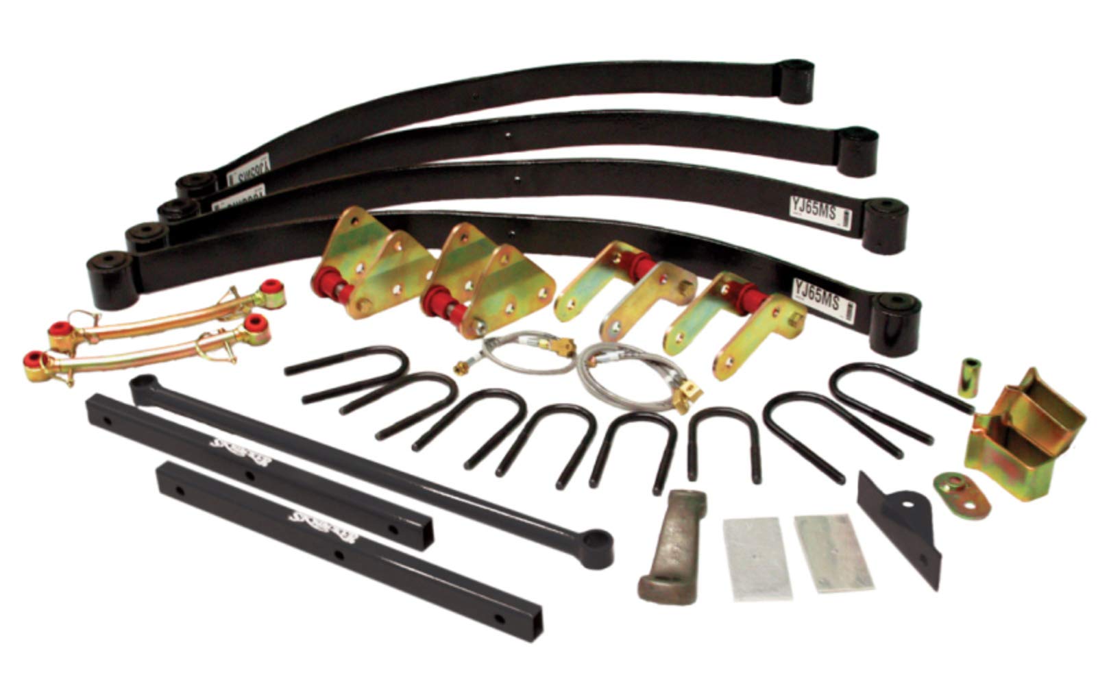 Skyjacker Lift Components YJ60MK - Skyjacker 4WD Suspension Lift Kits Suspension Lift - 4WD - 6.0 in. Front - 6.0 in. Rear - Jeep - Wrangler 1987-95 - Kit