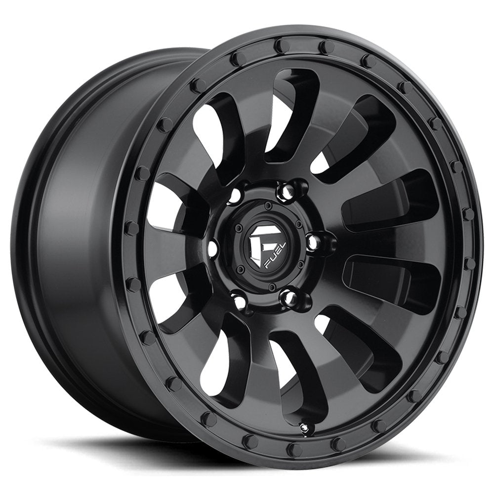 FUEL 20x9 Tactic D630 Matte Black 5x150 20 offset