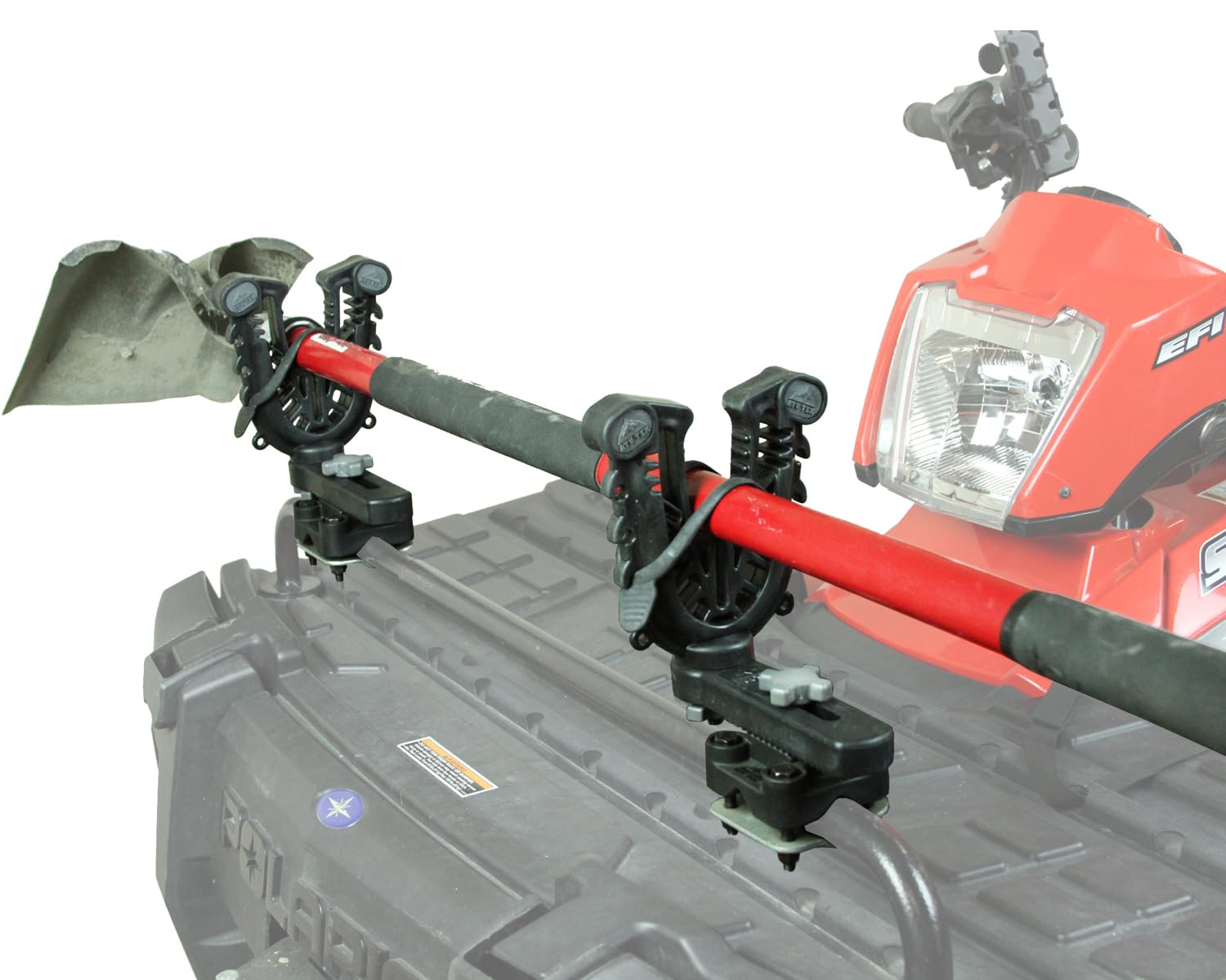FlexGrip Pro Mounting Rack for Gun, Bow, Tools, Utilities - ATV TEK, Single Rider