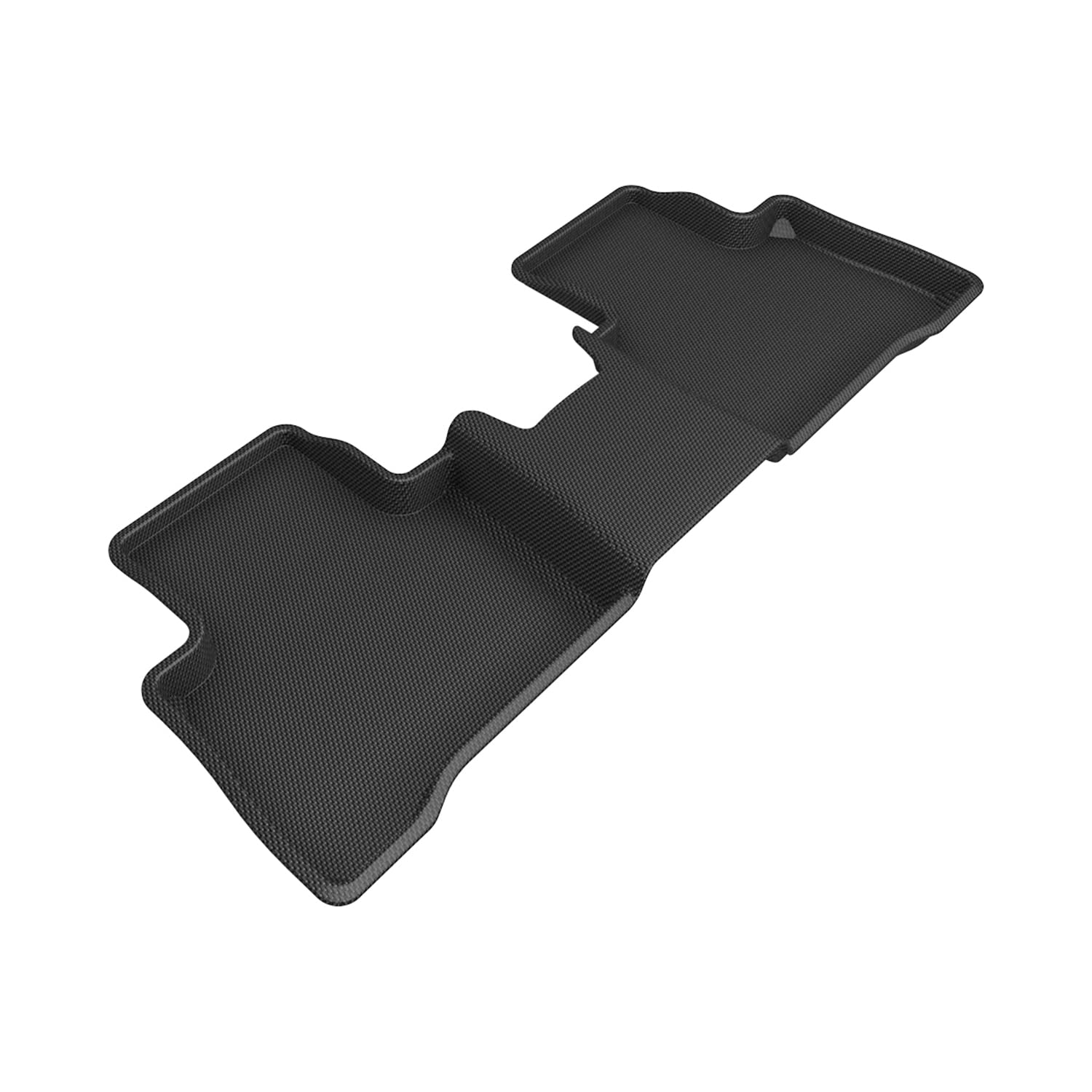 Kagu 3D MAXpider Custom Fit Floor Mat (Black) Compatible with Lexus Nx 2022-2025 Hybrid - Second Row