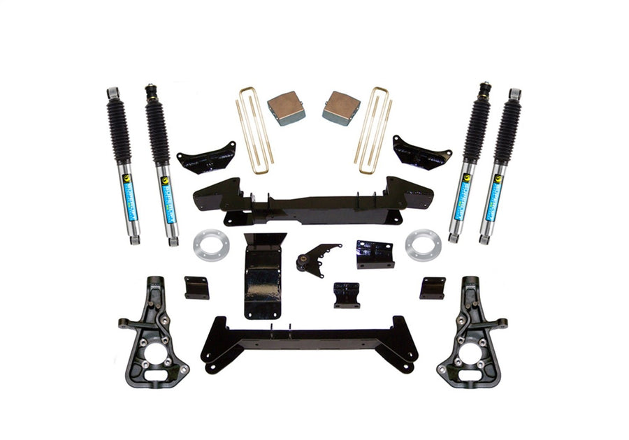 SUPERLIFT SUSPENSION RealTruck 6" Lift Kit for Silverado/Sierra | Complete Lift Kit with Front & Rear Bilstein 5100 Shocks | K860B | Fits 2001-2010 Chevrolet Silverado/GMC Sierra 2500/3500HD 4WD