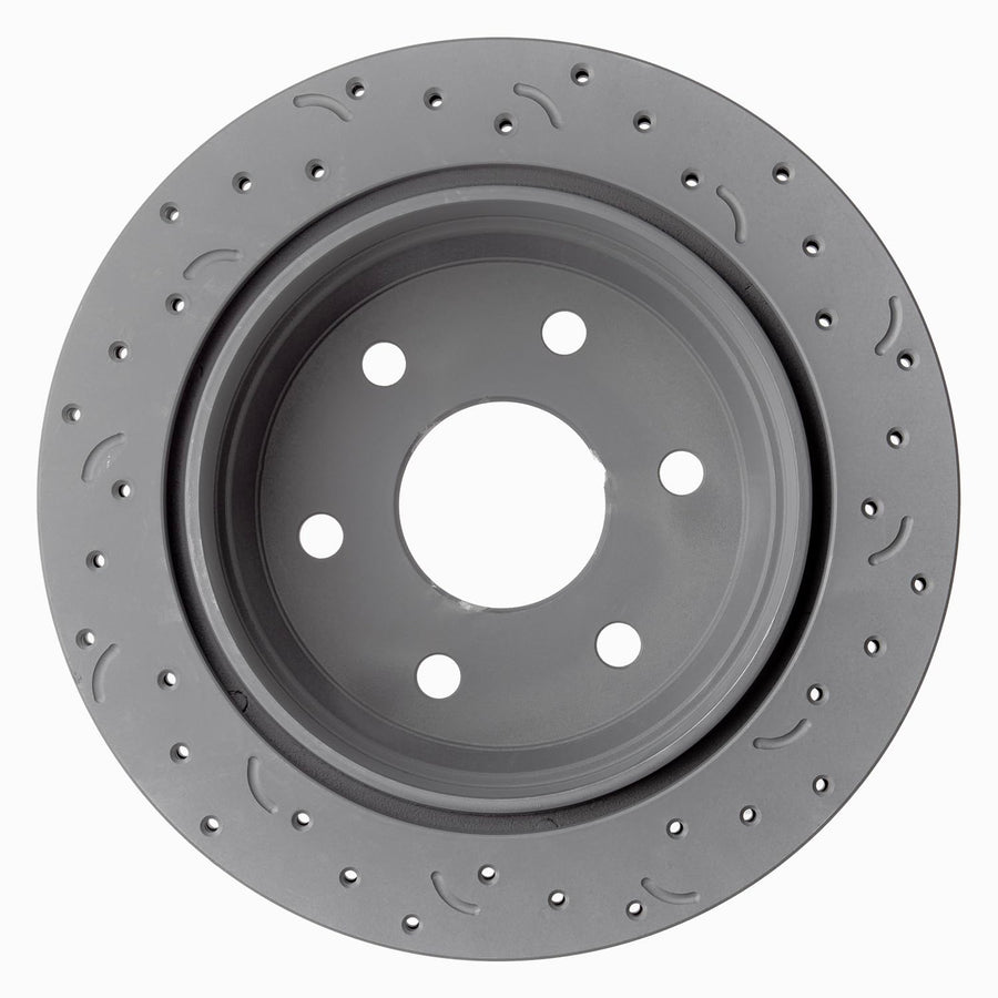 Hawk Performance Talon Cross-Drilled and Slotted HTC4391 Rotors