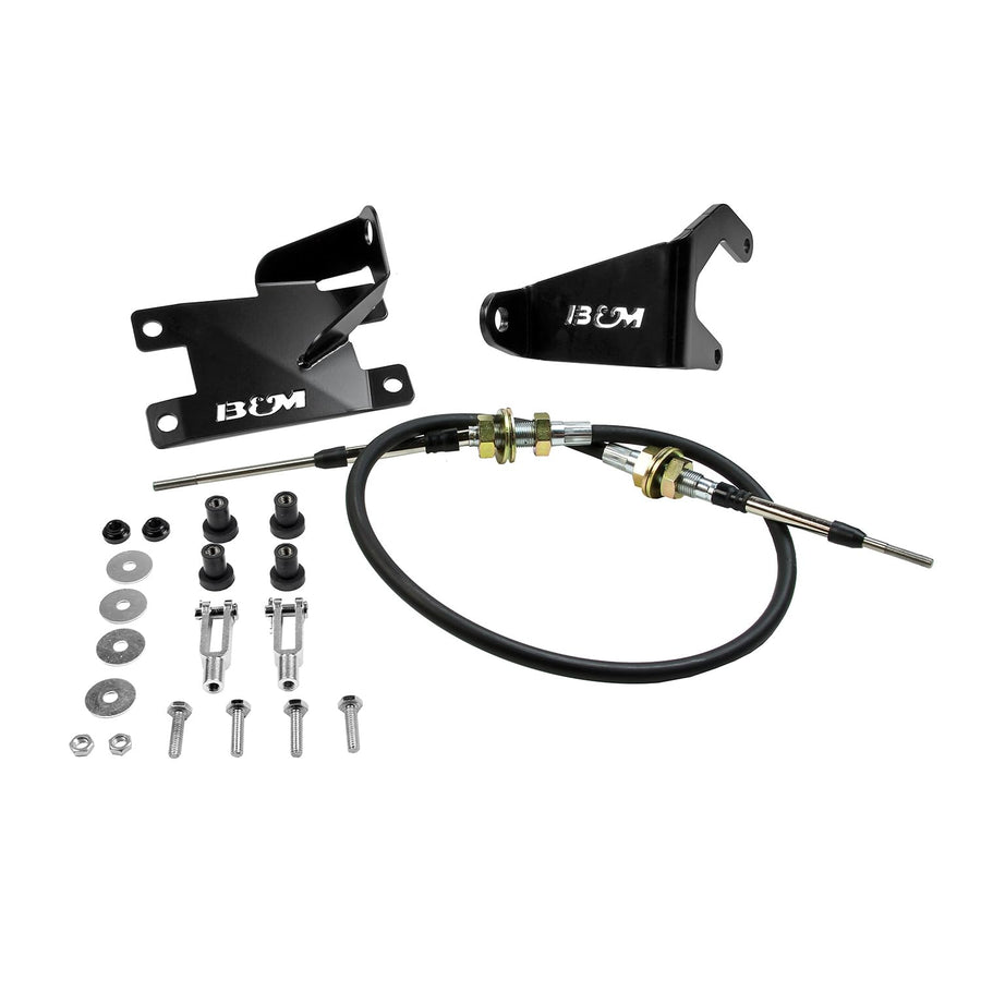03-06 Tj Rubicon B&M Racing 81186 Heavy Duty Transfer Case Shift Cable Conversion Kit