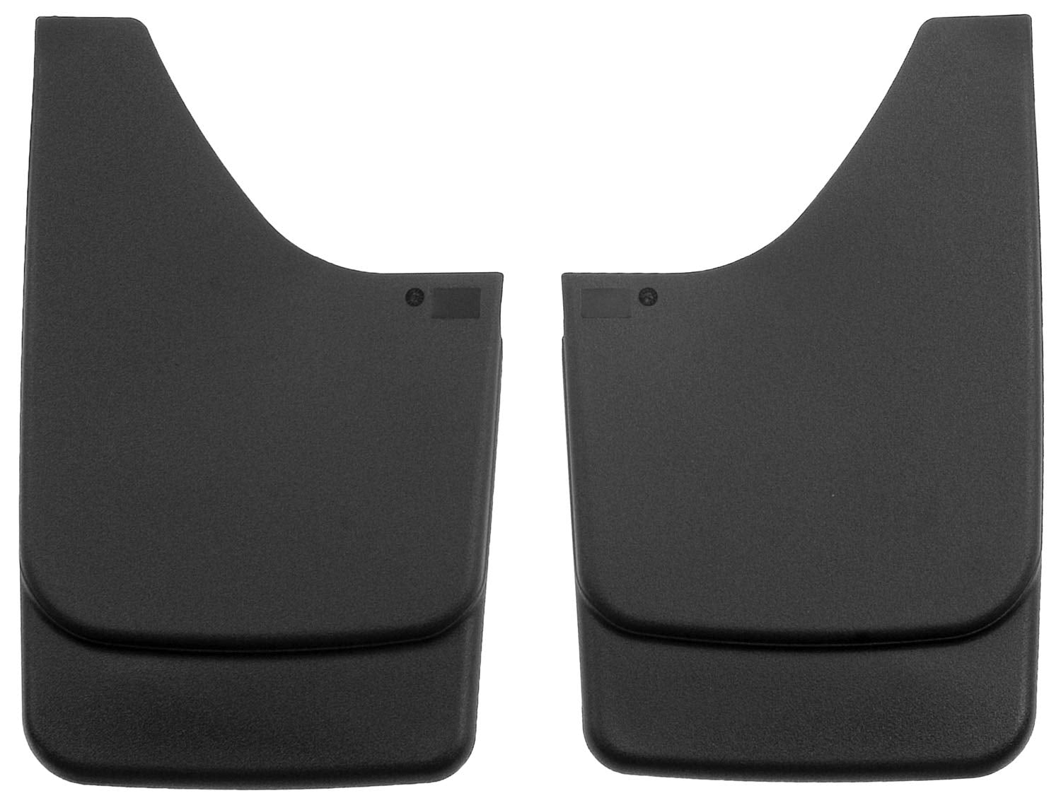 Universal Husky Liners Rear Mud Guards | 1999-2024 Models, Black - 2 Pc. | 56331