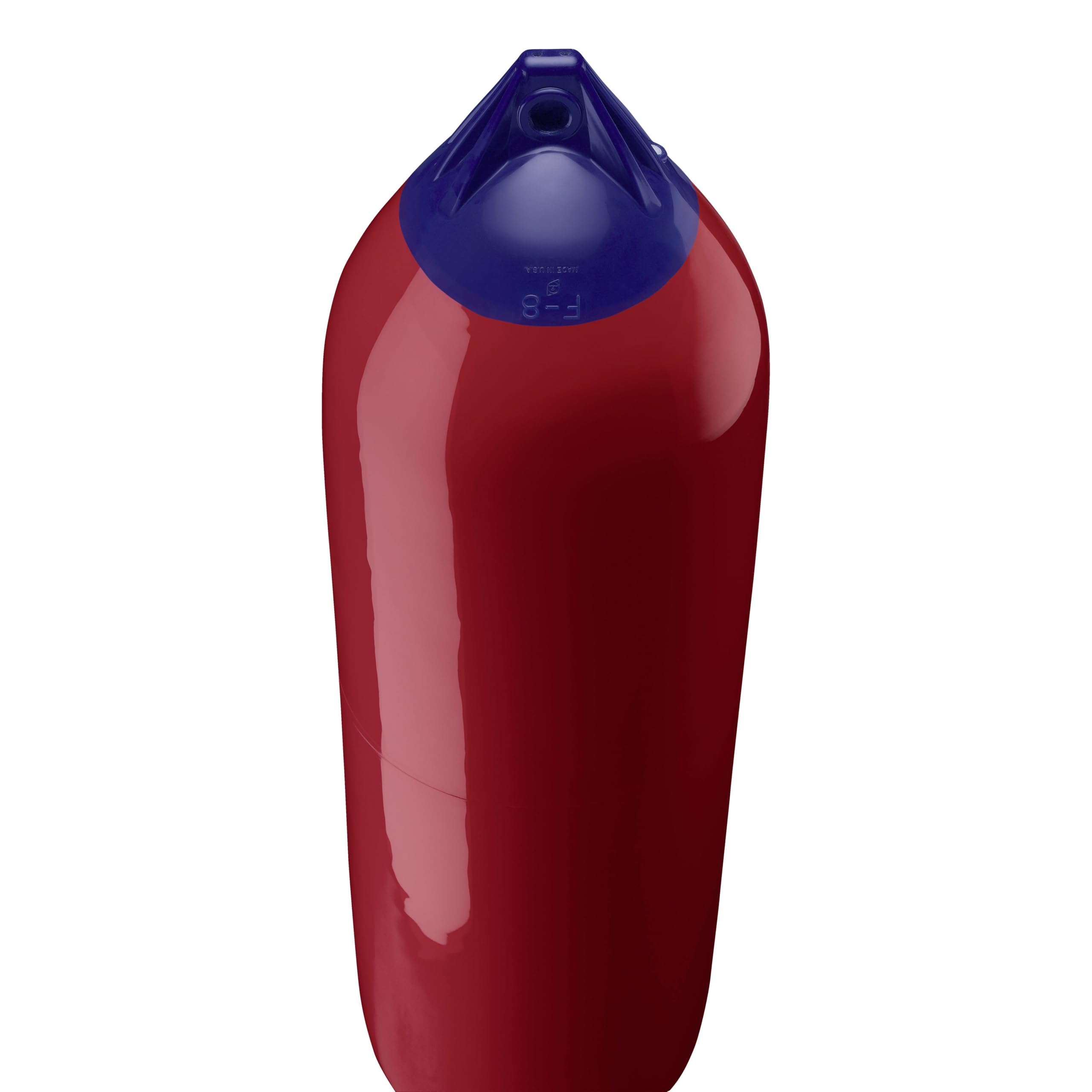 Polyform F-8 Standard Boat Fender F-Series - Burgundy Blue Ropehold