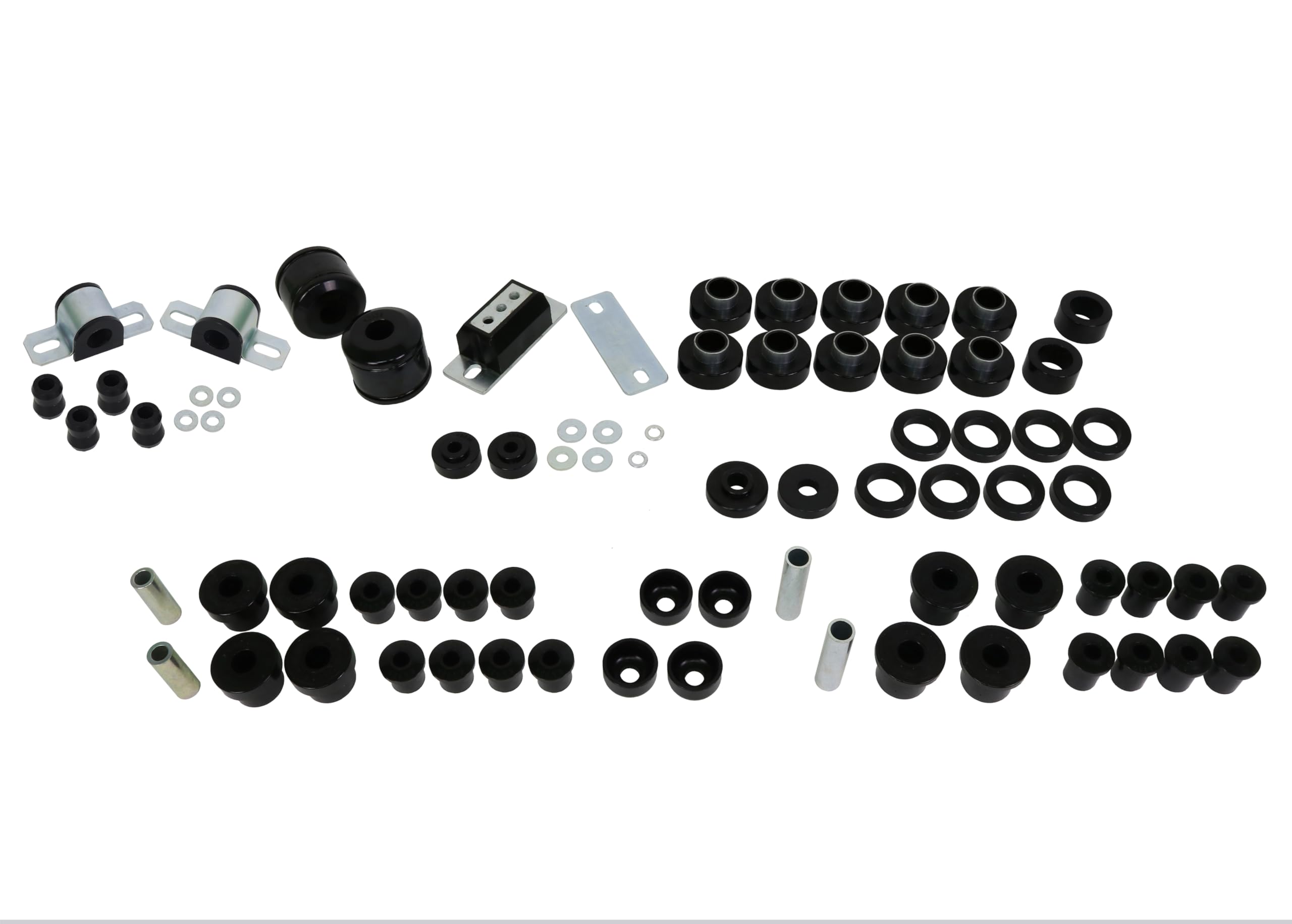 Whiteline Front and Rear Suspension Bushing Kit WEK156 Compatible with 80-86 CJ7, CJ5
