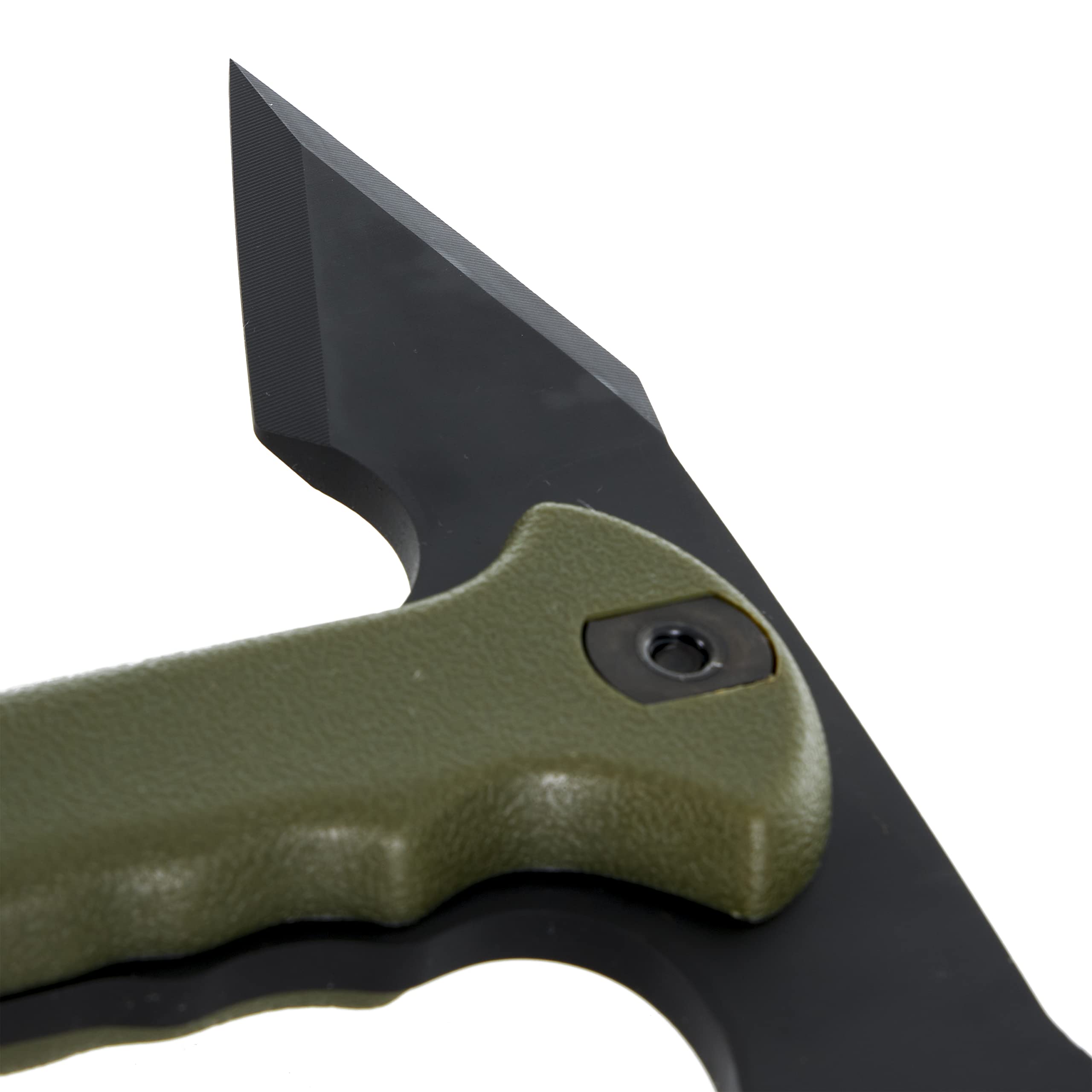 Drop Forged Cold Steel Tomahawk Survival Hatchet - Great for Camping, Survival, Outdoors and Chopping Wood, Trench Hawk - OD Green