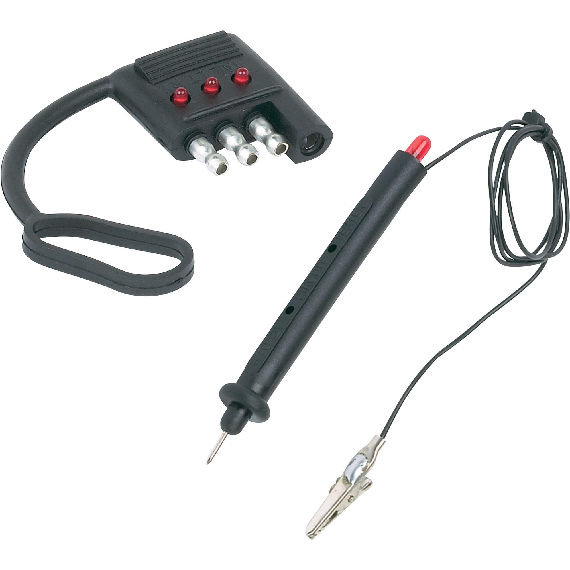 4 Wire Flat Tester Hopkins Towing Solutions with 6 to 12V Circuit Tester