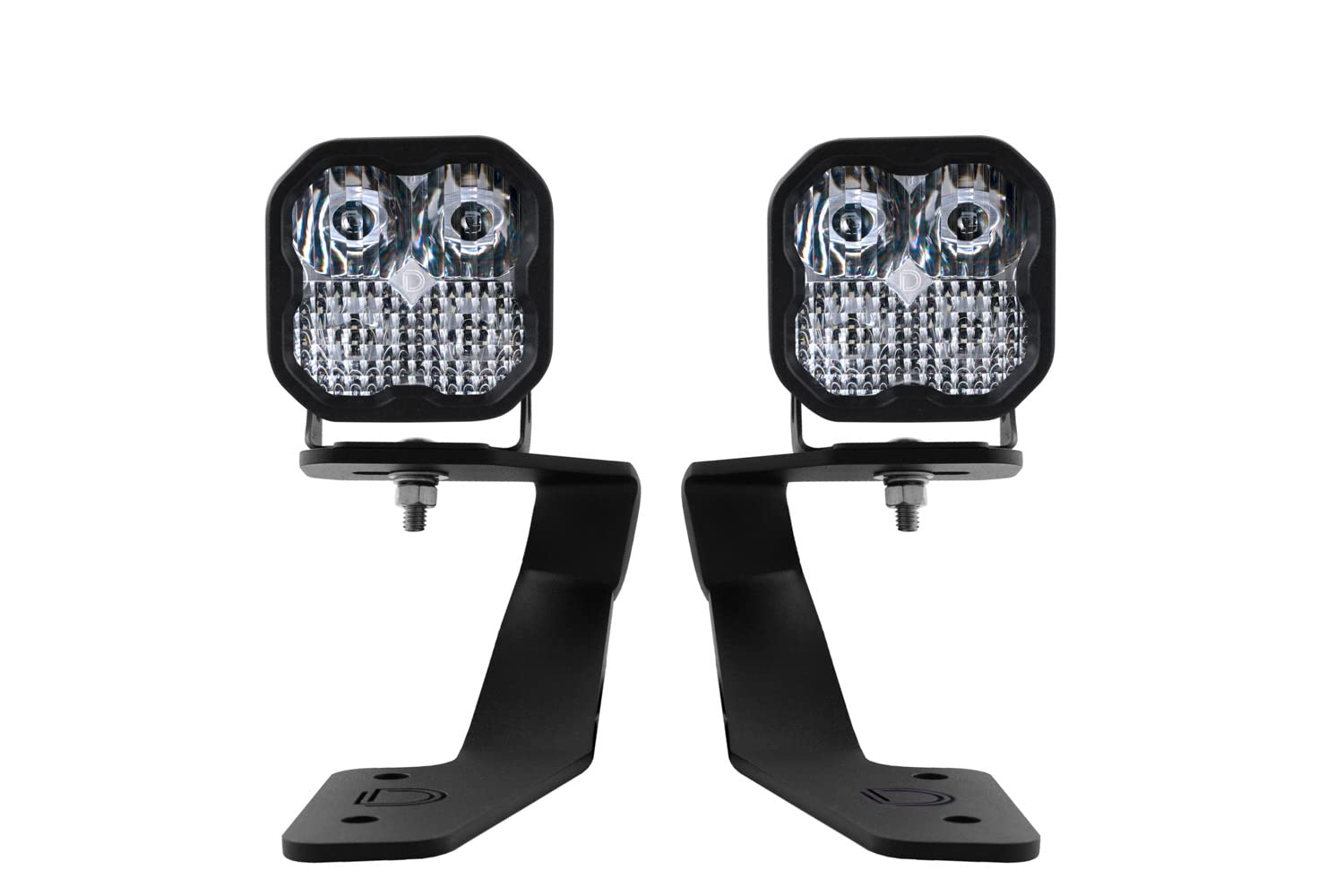 Diode Dynamics Backlit Stage Series Ditch Light Kit for compatible with Subaru WRX 2022-2026, SS3 Pro White Combo