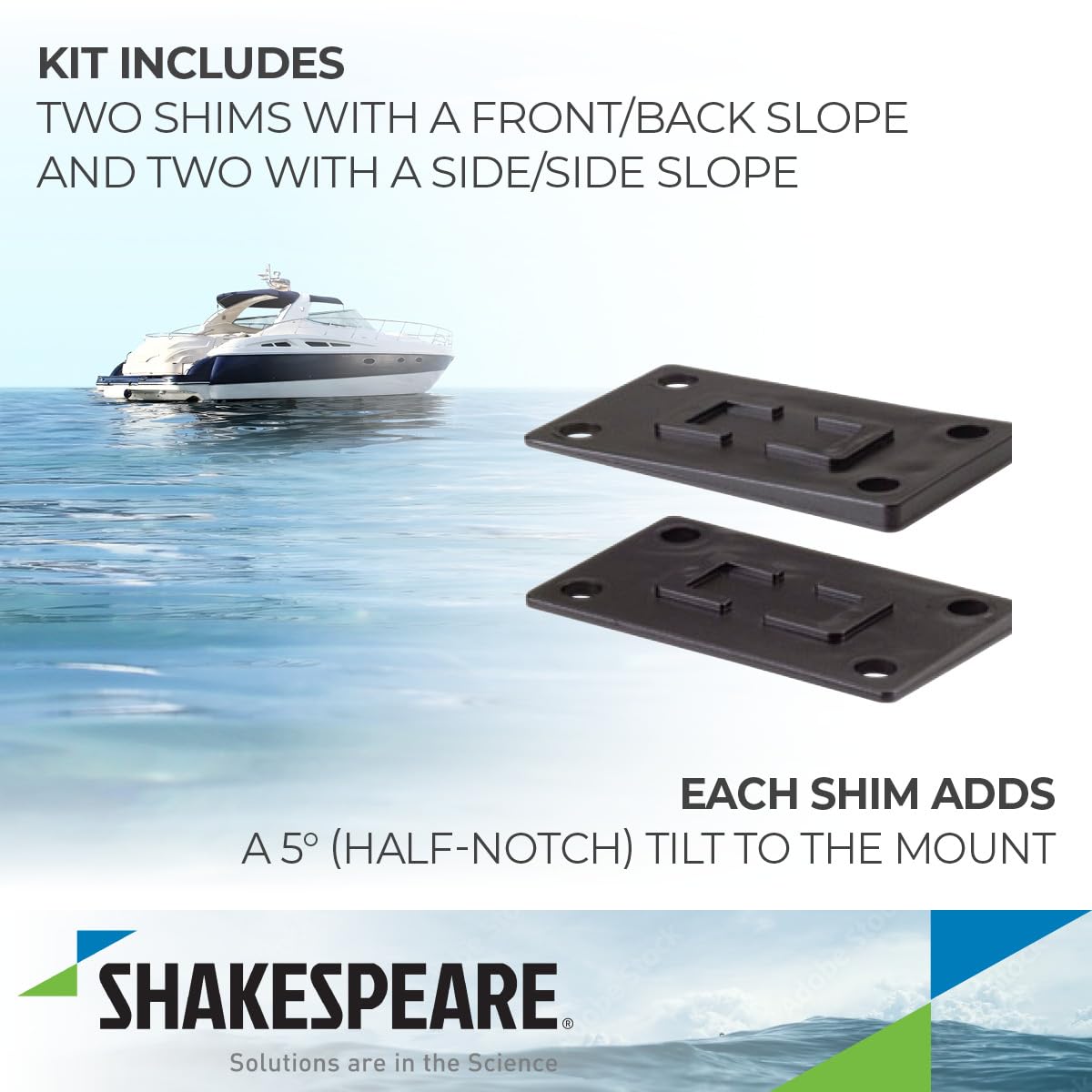 Rubber Shim Kit Shakespeare for Ratchet Mnts 414
