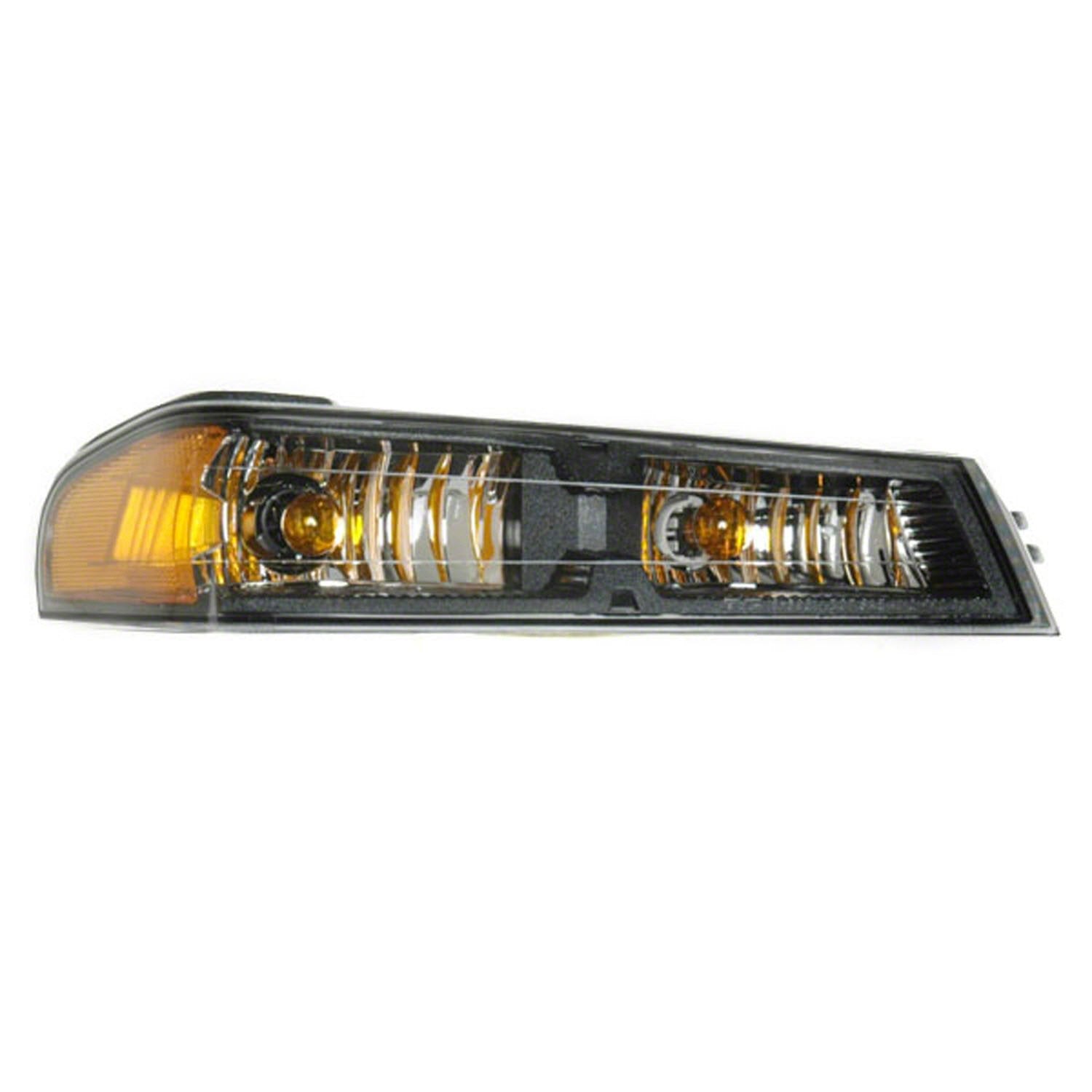 GM2521189 DSA Turn Signal Replacement For Chevrolet Colorado Passenger Side Plastic Lens With Bulbs