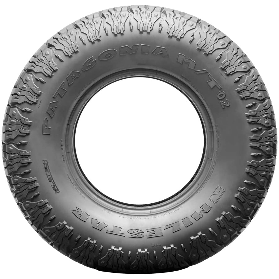 Patagonia Milestar M/T-02 Mud Terrain LT265/75R16 123/120Q E Light Truck Tire
