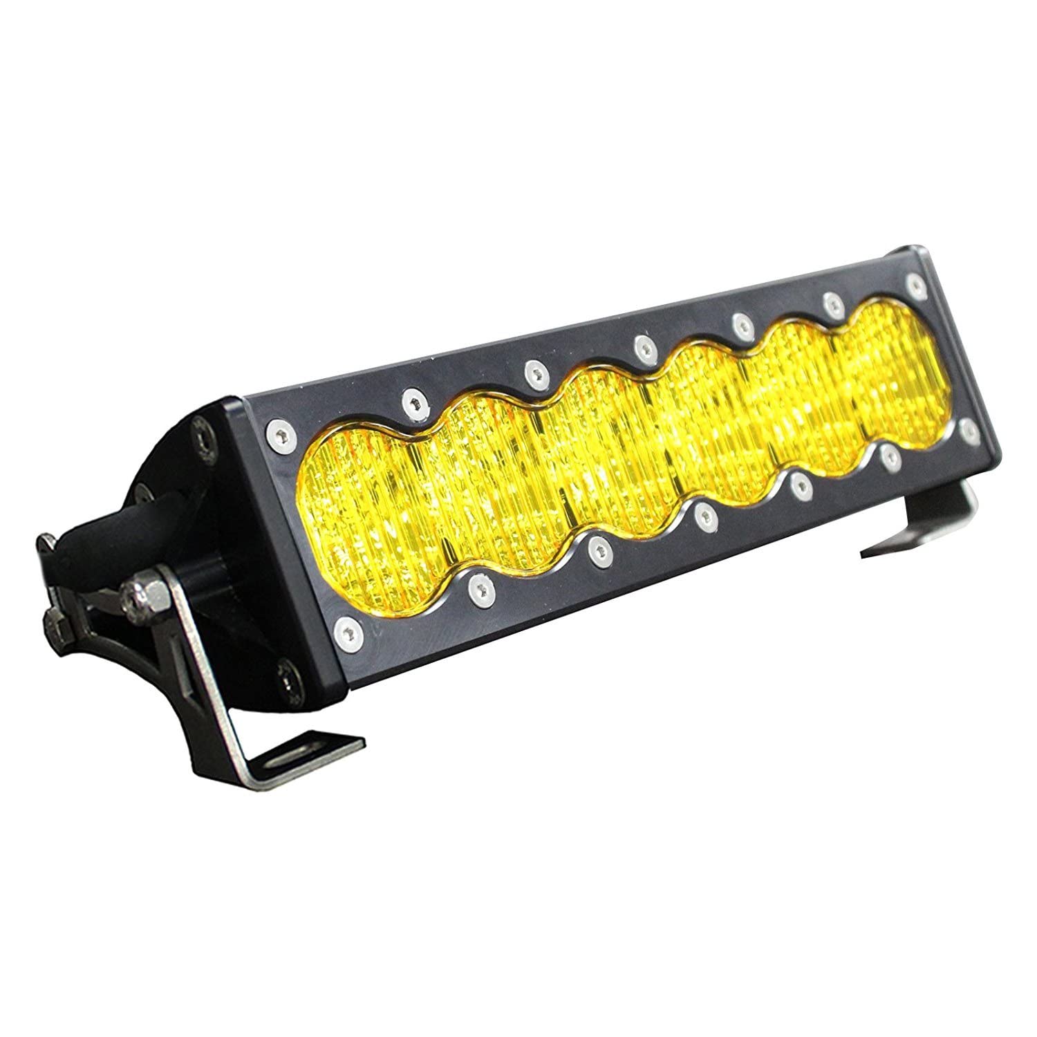 Baja Designs 10" Amber Light Bar(OnX6 Wide Driving LED), 1 Pack 45-51014