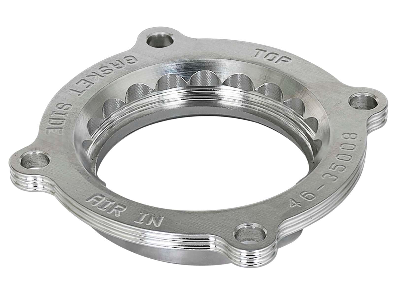 aFe Power Throttle Body Spacer Kit Silver Bullet Jeep Wrangler (JL)/Gladiator (JT) 18-24 V6-3.6L #46-35008