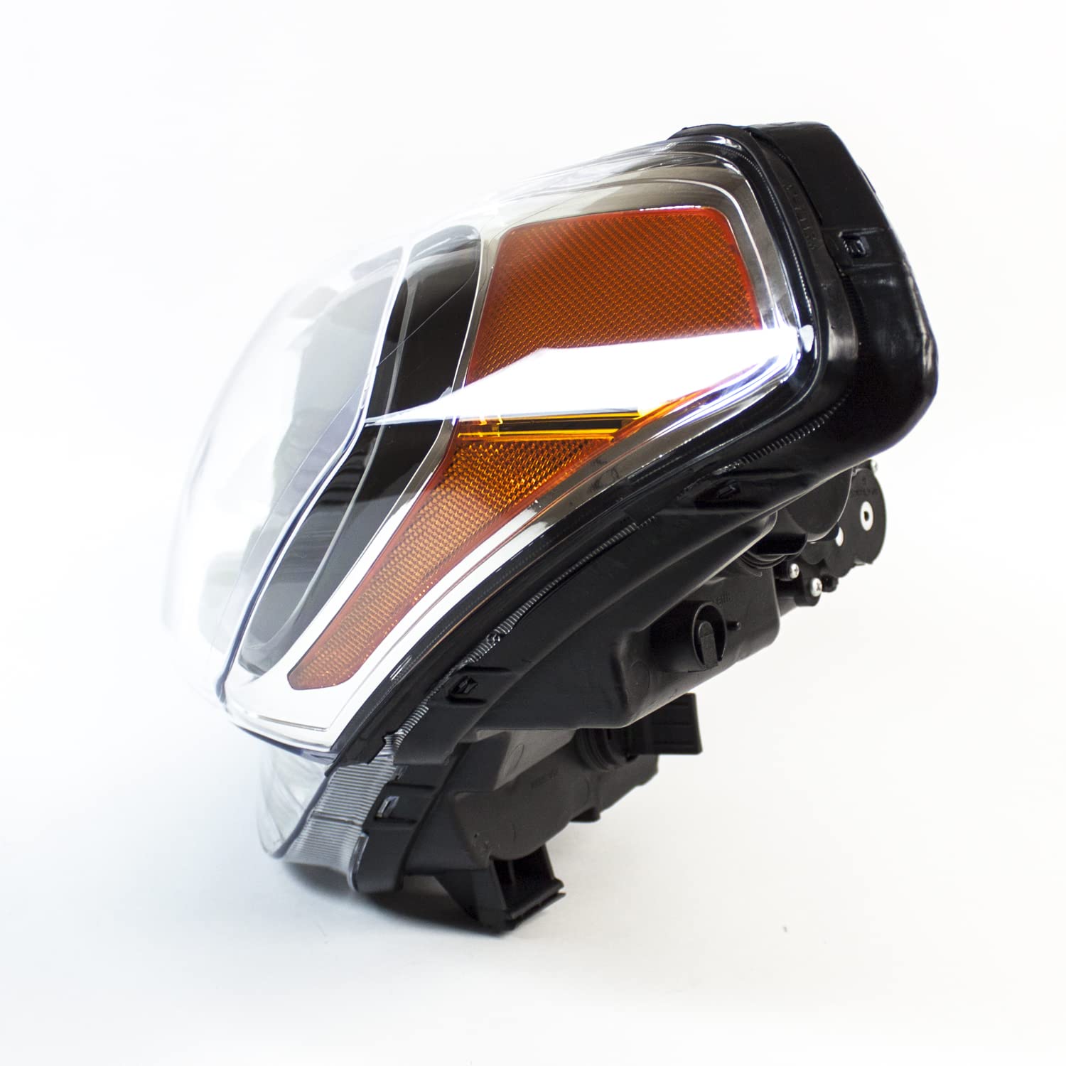 Left TYC Headlight Assembly Compatible with 2012-2013 Kia Soul