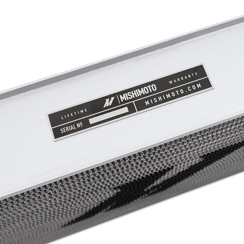 Mishimoto Universal Air-to-Water Heat Exchanger MMRAD-HE-01, Single Pass, 23.62in x 6.14in x 2.04in Core, 500HP