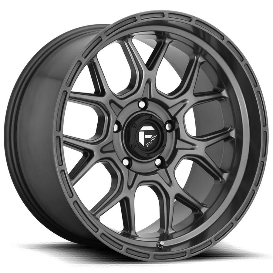 Fuel 1PC D672 18X9 MATTE GUN METAL Wheel Rim 6X120