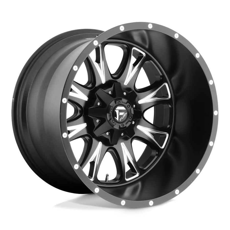 1PC Fuel D513 22X14 6X135/5.5 MT-BLK-MIL -76MM - D51322409845