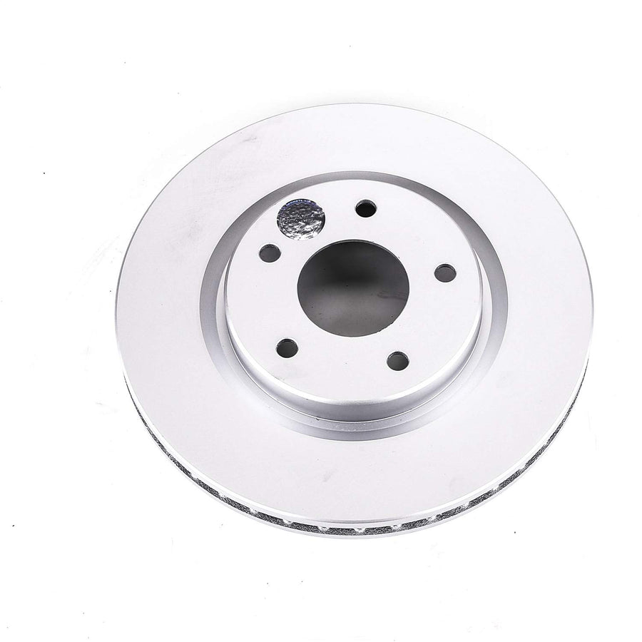 Power Stop Front JBR1716EVC Evolution Geomet Coated Brake Rotor For Nissan LEAF 2014-2017, Nissan Qashqai 2017-2020, Nissan Rogue 2014-2020, Nissan Rogue Sport 2017-2022 [Model Specific]
