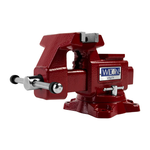 Utility Bench Vise Wilton, 4-1/2" Jaw Width, 4" Jaw Opening, 2-5/8" Throat (Model 674U)
