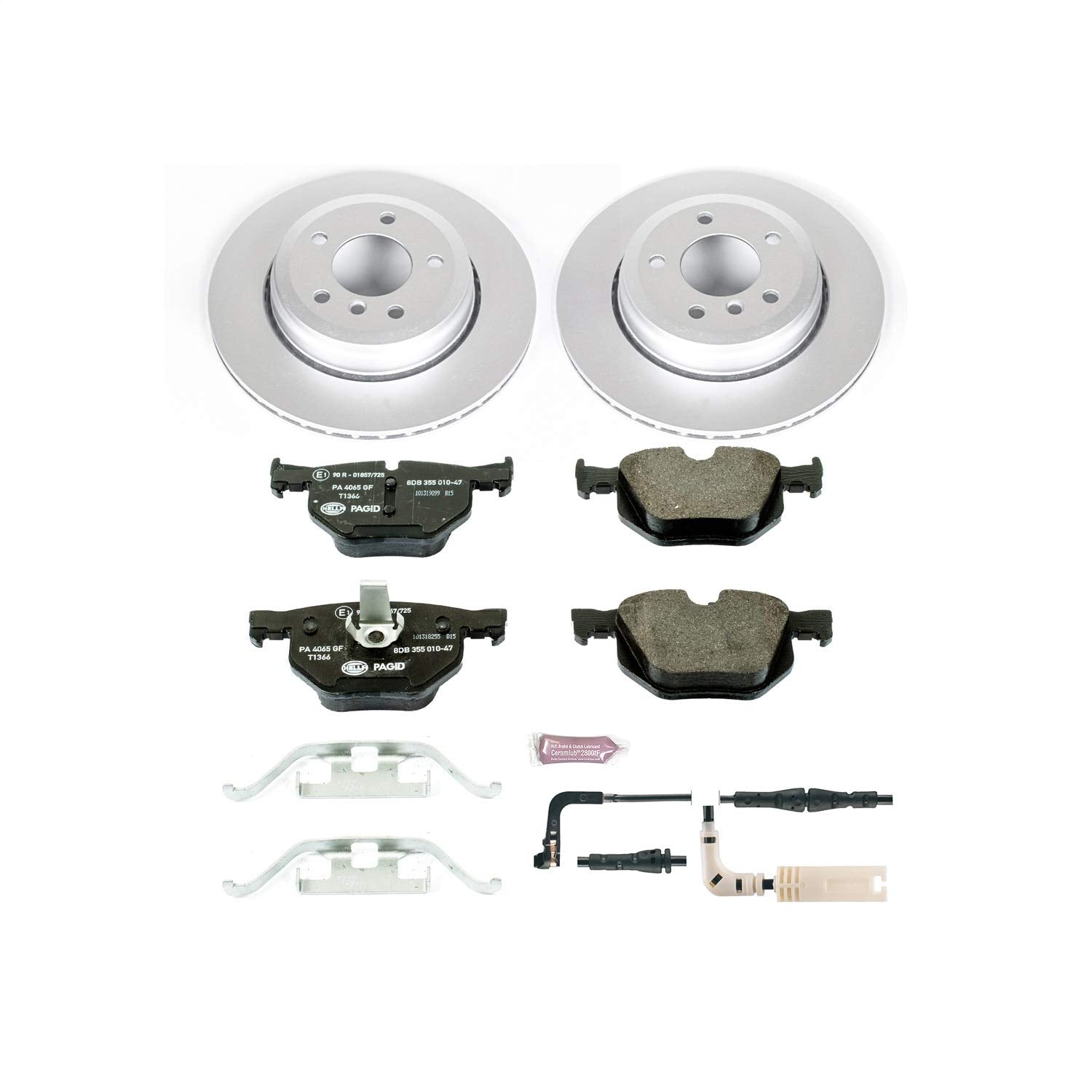 Power Stop ESK5361 Euro-Stop Rear Brake Kit For BMW 525i 2004-2007, BMW 528i 2008-2009, BMW 530i 2004-2007 [Model Specific]