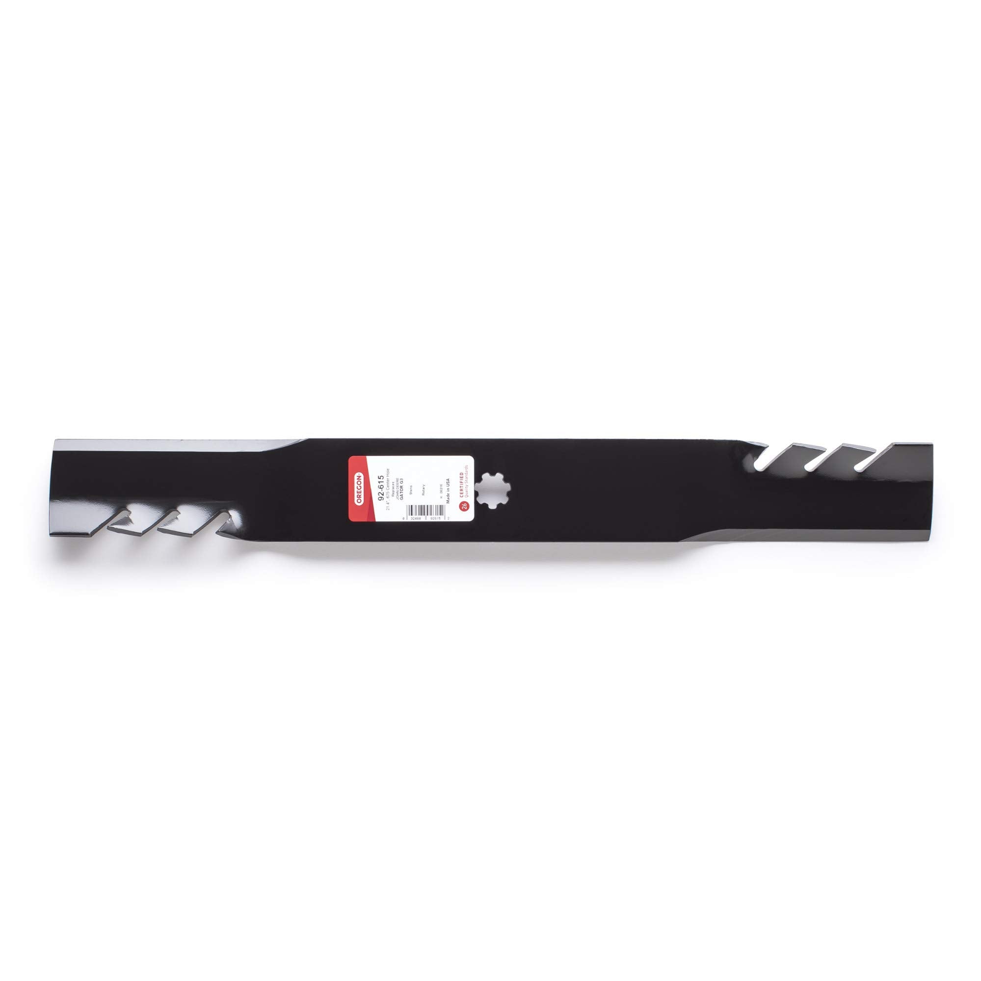 Oregon Gator G3 Lawn Mower Blade 92-615, 21-15/16-Inch, Replaces Sunbelt, Stens, Rotary, John Deere, Arnold and More, Black