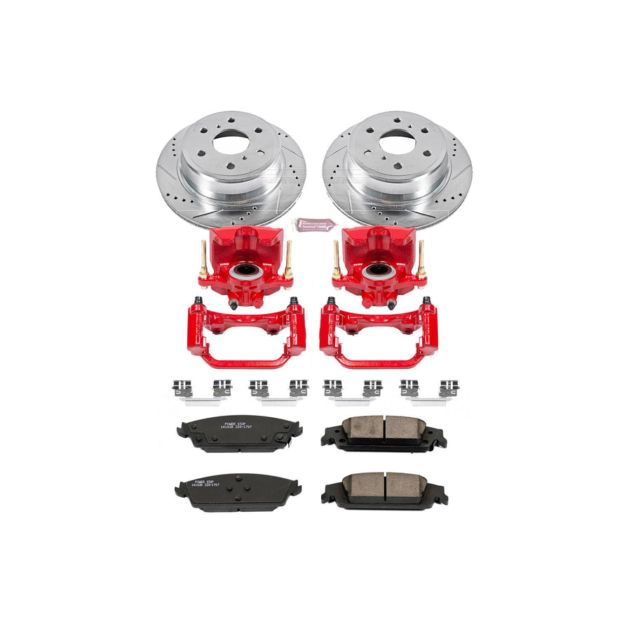 Power Stop Z23 Evolution Sport Brake Kit with Calipers For F-250 Super Duty 2012, Ford F-350 Super Duty 2012 [Model Specific]