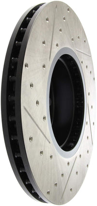 Sport Drilled/Slotted Brake Rotor StopTech 127.34140L (Front Left), 1 Pack