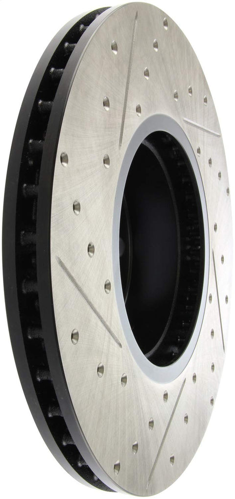 Sport Drilled/Slotted Brake Rotor StopTech 127.34140L (Front Left), 1 Pack