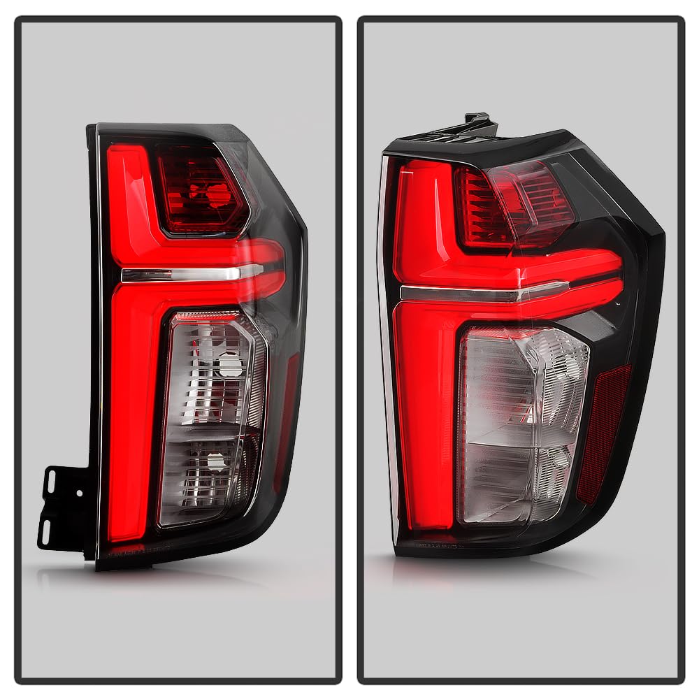 Chevy Suburban/Tahoe Spyder (POE) 21-23 LED Tail Light (Parking LED Brake Signal Backup Halogen Bulb) - OE Right