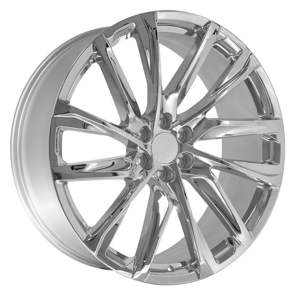 26 Inch OE Wheels Rim Fits Escalade Style 6x139.7 26x10 Chrome - Hollander 4875 (1)