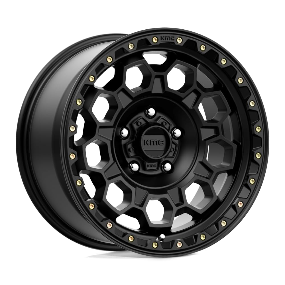 KMC 17X9 TREK 5X5.05 0mm SATIN BLACK - KM54579050700