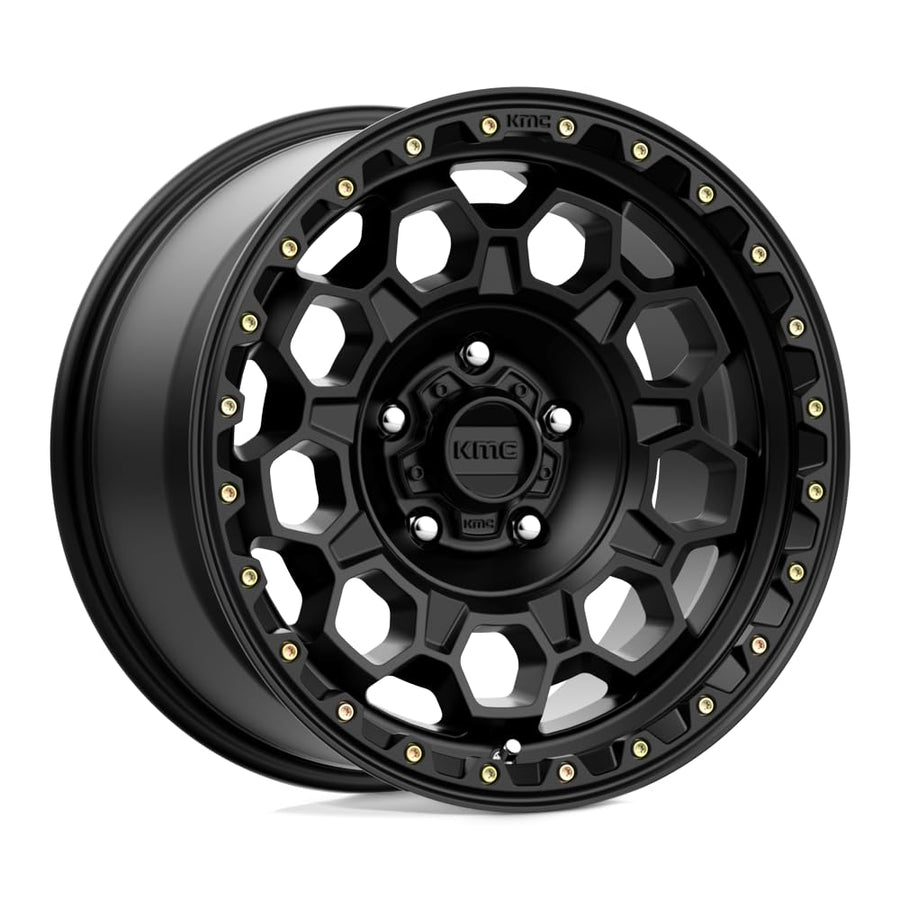 KMC 17X9 TREK 5X5.05 0mm SATIN BLACK - KM54579050700
