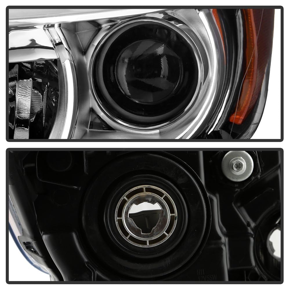 Nissan Rogue Sport Spyder (OE) 17-19 w/LED DRL Halogen Projector Headlights - Low Beam-H11(Included) ; High Beam-H9(Included) - OE Left