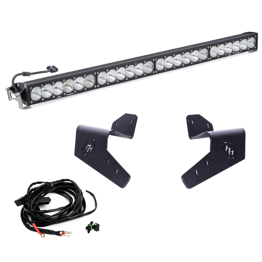 40-inch Baja Designs OnX6+ LED Bar Roof Mount Light Kit for Can-Am Maverick R UTV