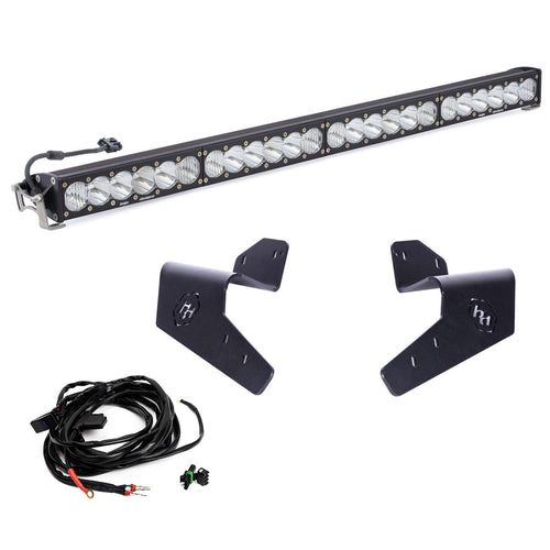 40-inch Baja Designs OnX6+ LED Bar Roof Mount Light Kit for Can-Am Maverick R UTV