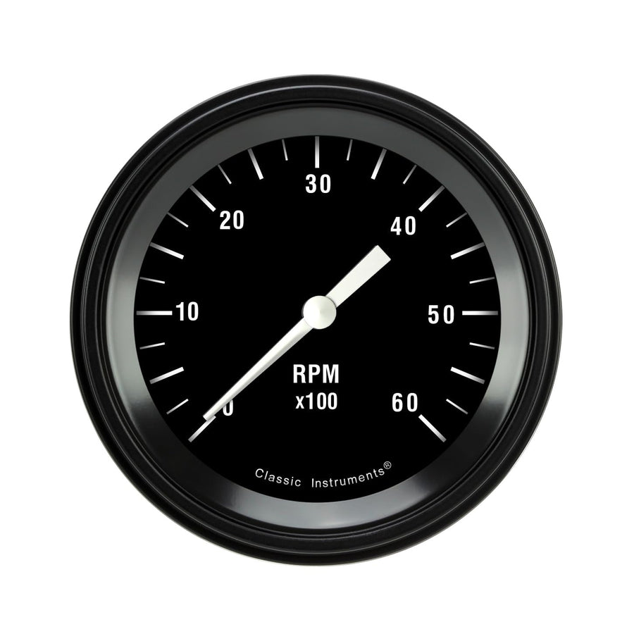 Hot Rod Classic Instruments 3In Tach 6000 Rpm (HR60BLF)