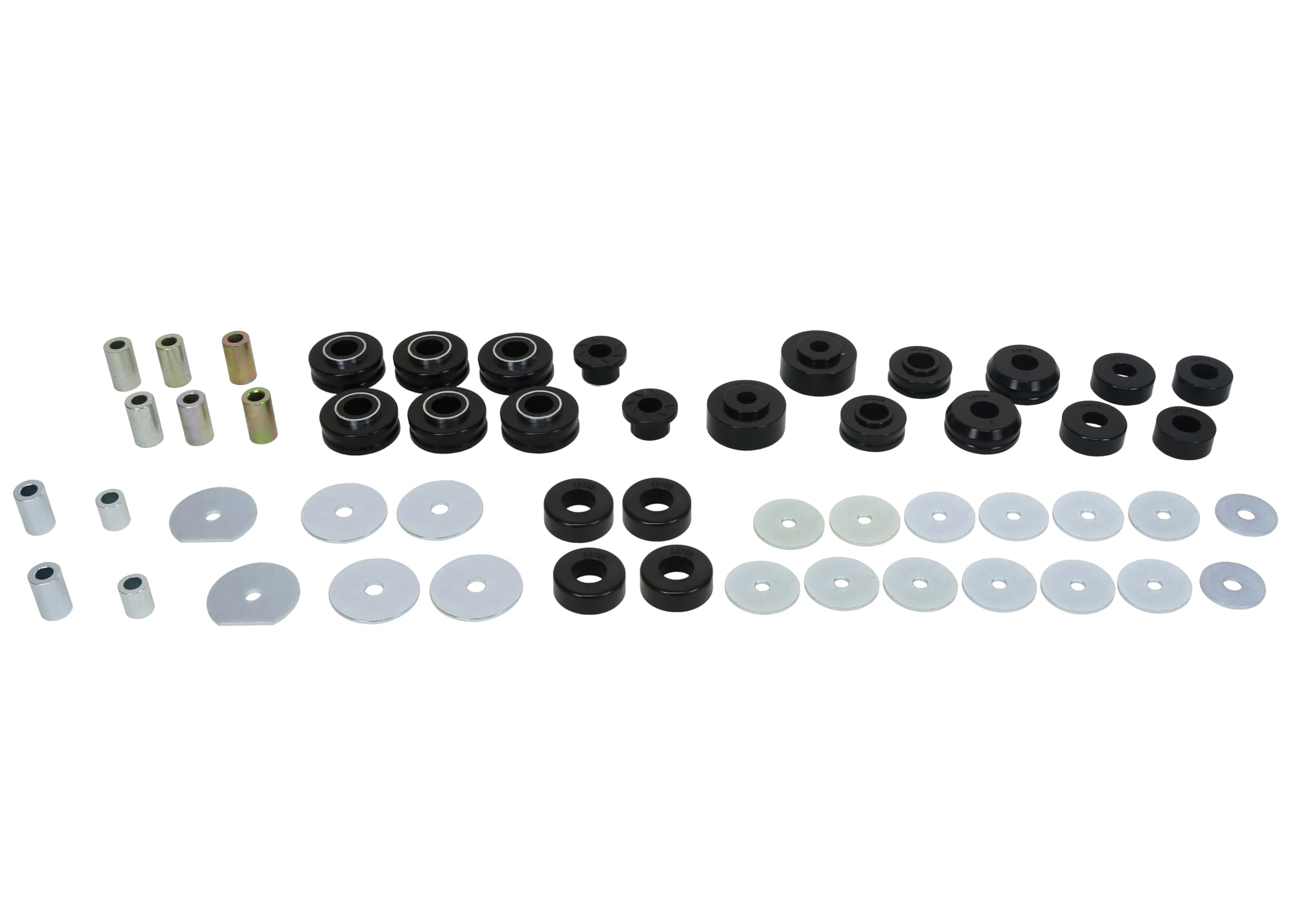 Whiteline Body Mount Bushing Assembly W93562 Compatible with Chevrolet 65-70 Biscayne, Chevrolet 65-70 Bel Air, Chevrolet 66-70 Caprice, Chevrolet 65-70 Impala, Chevrolet 65-67 Impala