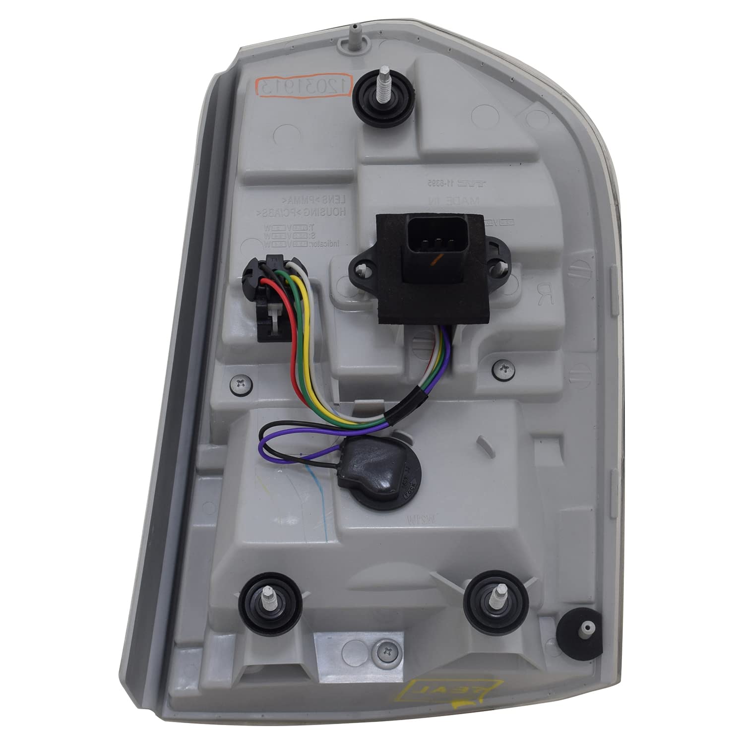 Left TYC Tail Light Assembly Compatible with 2011-2012 Chrysler 300