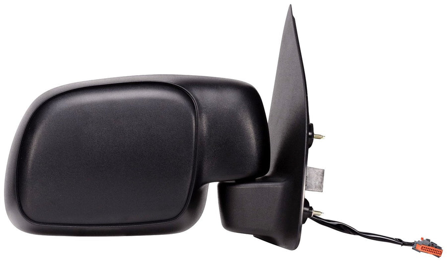 Fit System Side Passenger Mirror for Ford F250/F350/F450/F550 Super Duty Pick-Up, Black, Foldaway, Power
